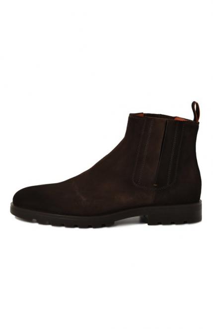 Замшевые челси Detroit Santoni