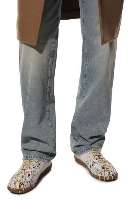 Кожаные кеды Replica Maison Margiela