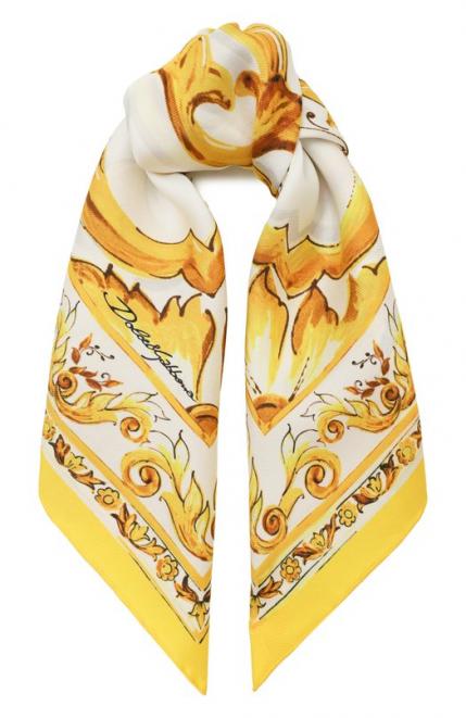 Шелковый платок Dolce&Gabbana