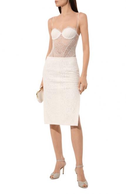 Текстильные босоножки Sacora 85 Jimmy Choo