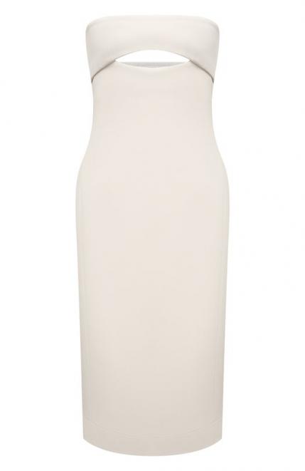 Платье из вискозы Saint Laurent