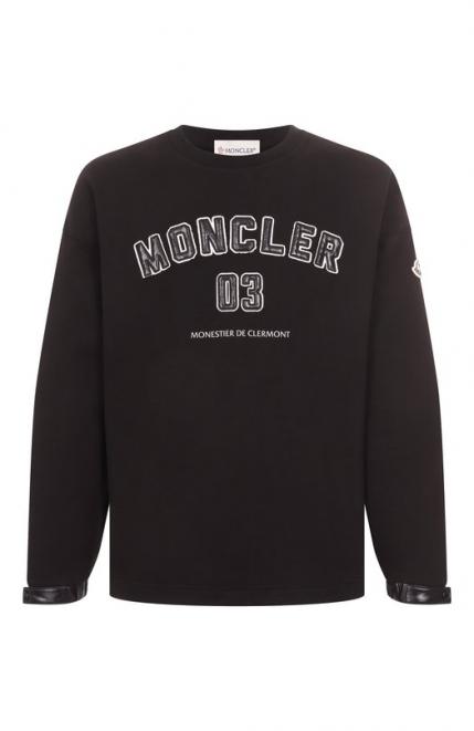 Хлопковый свитшот Moncler
