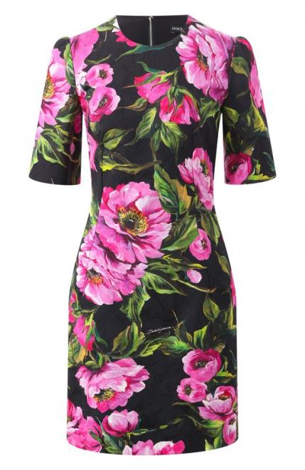 Хлопковое платье Dolce&Gabbana