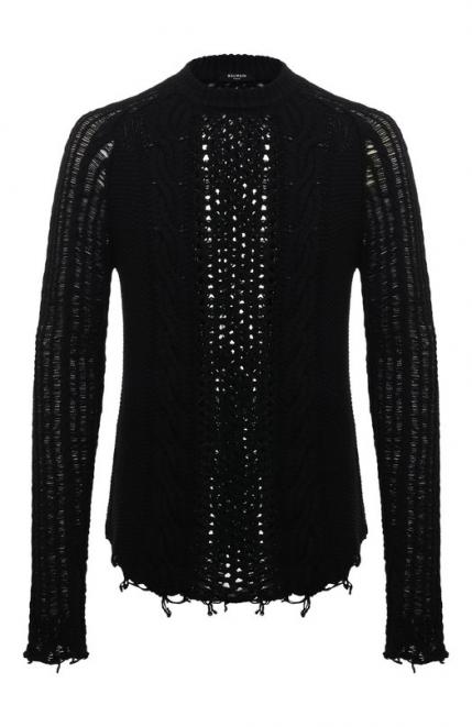 Хлопковый свитер Balmain