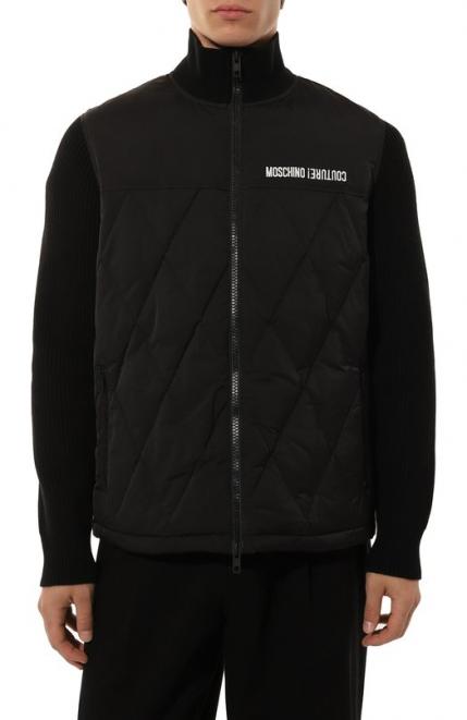 Комбинированная куртка Moschino