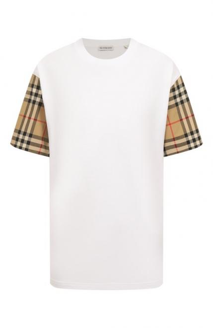 Хлопковая футболка Burberry