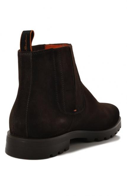 Замшевые челси Detroit Santoni
