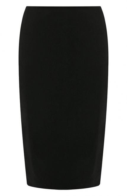 Бархатная юбка Saint Laurent