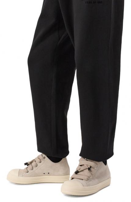 Замшевые кеды Luxor Jumbo Padded Low Rick Owens