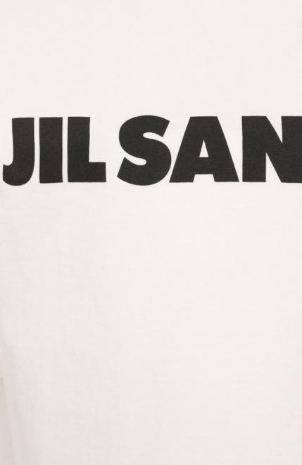 Хлопковая футболка Jil Sander