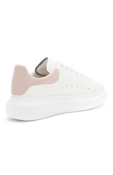 Кожаные кеды Oversized Alexander McQueen