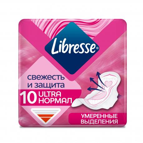 Гигиенические прокладки  Ultra с мягкой поверхностью, 10 шт. LIBRESSE