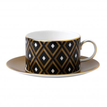Чайная пара  Arris Геометрия 180 мл Wedgwood