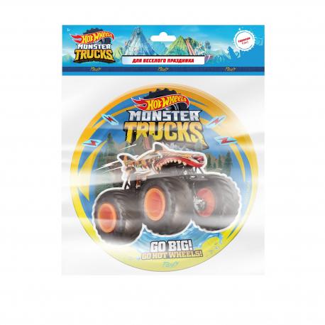 Набор тарелок  Hot Wheels 18 см 6 шт Priority