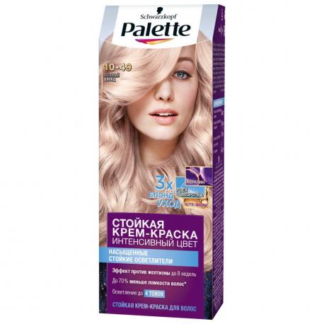 Крем-краска для волос  Интенсивный цвет 10-49 розовый блонд 50 мл PALETTE