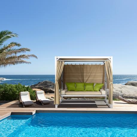 Диван подвесной  Barcelona с подушкой салатовый Greenpatio