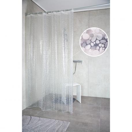 Штора для ванной  Stone полупрозрачный 180x200 см Ridder