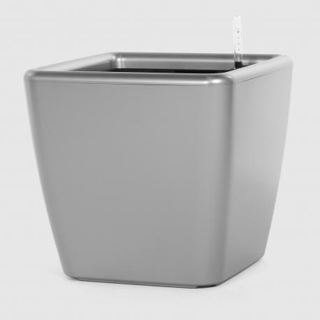 Кашпо с автополивом Greensun d28см RA2825 серебро Green Sun