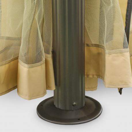 Шатер металлический Ns Rattan Gazebo 3,5х3,5 м NS RATTAN_MAVI