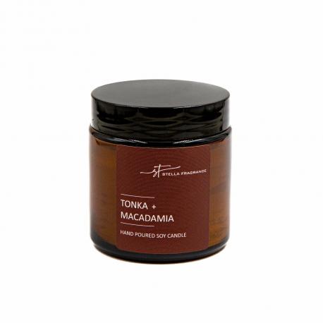 Свеча  Tonka & Macadamia 90 г STELLA FRAGRANCE