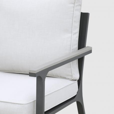 Комплект мебели  серый с белым 4 предмета Greenpatio