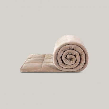Одеяло утяжеленное  Минки бежевый 172x205 см PRIME PRIVE