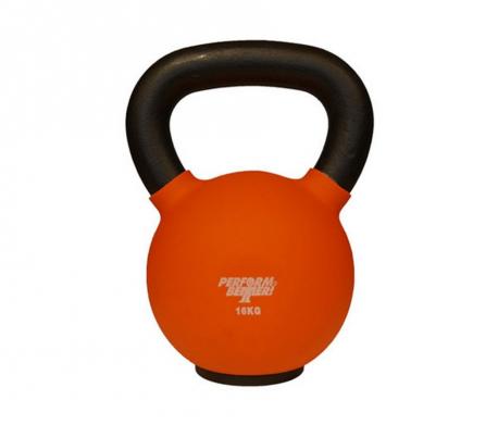 Обрезиненная гиря 16 кг  Neoprene Kettlebell 8938 красный Perform Better