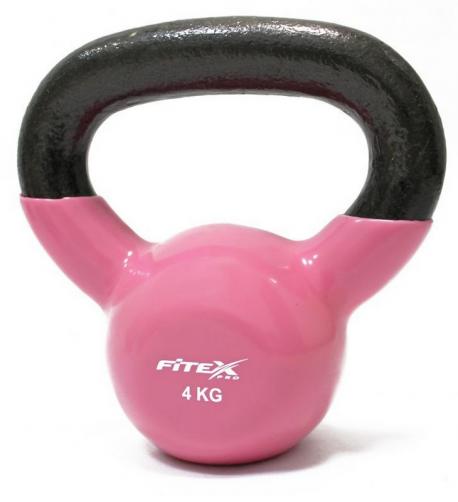 Гиря в виниловой оболочке 4 кг  FTX2201-4 Fitex Pro