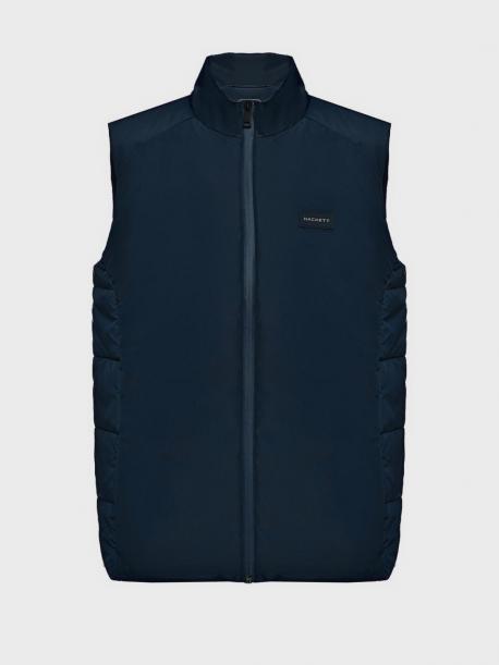 Жилет стеганый по бокам синий Hackett London