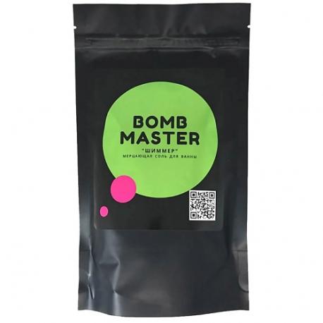 Шиммер - мерцающая соль для ванн, зеленый 1.0 BOMB MASTER