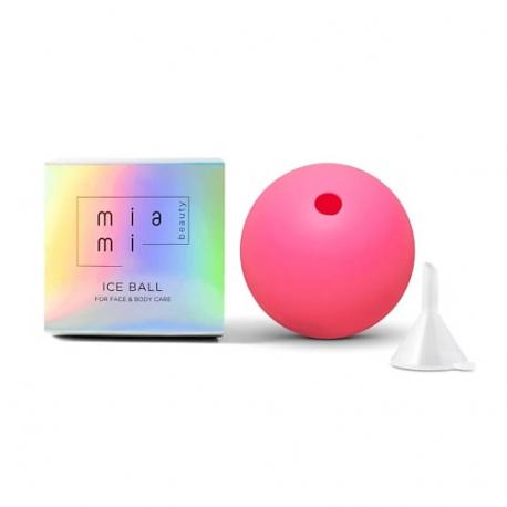 Массажер охлаждающий для лица, криомассажер ледяная сфера MIAMI BEAUTY