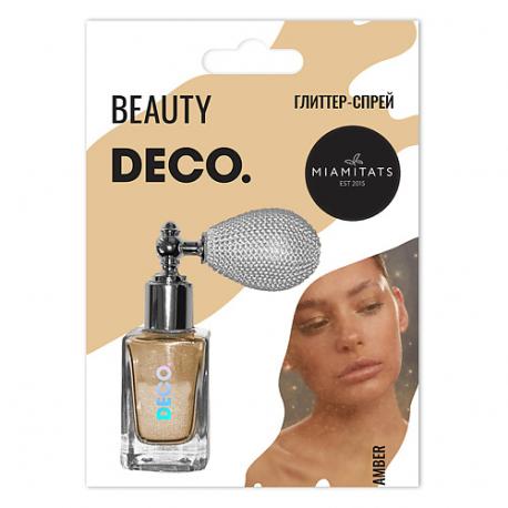 Глиттер-спрей для лица, тела и волос by Miami tattoos deco