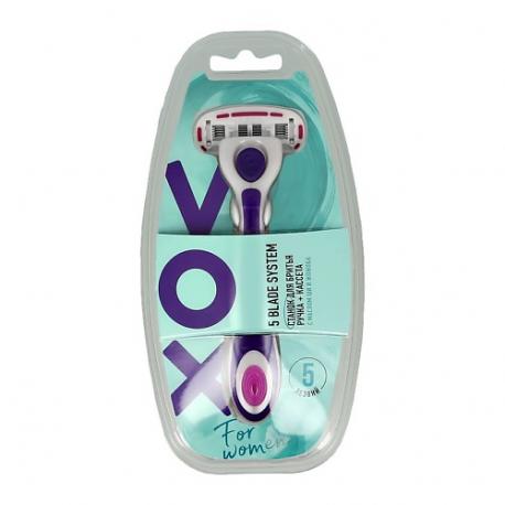 Станок для бритья FOR WOMEN 5 лезвий с 1 сменной кассетой 1.0 VOX