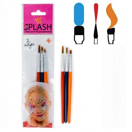 Кисти для аквагрима Splash