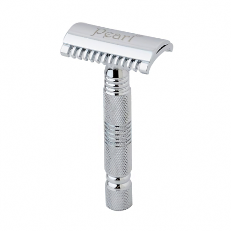 Т образный станок с закрытым гребнем SSH-01 Chrome (Close comb) 1.0 PEARL SHAVING