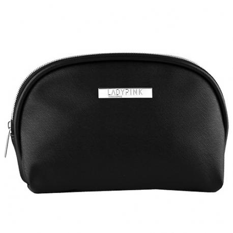 Косметичка BASIC must have овальная черная LADY PINK