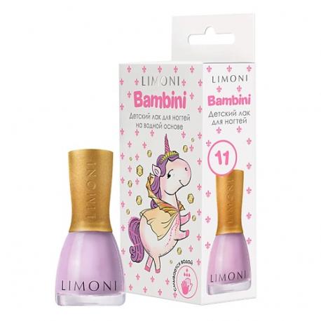 Лак для ногтей детский на водной основе Bambini Limoni