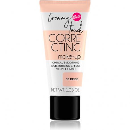 Крем тональный для лица CREAMY TOUCH CORRECTING MAKE-UP с эффектом увлажнения и разглаживания BELL