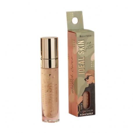 Жидкий консилер для лица Ideal skin, оттенок 012, ivory Beauty Fox