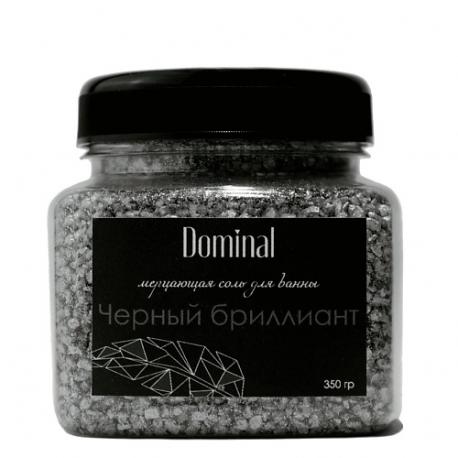 Мерцающая соль для ванны "Черный бриллиант" 350.0 DOMINAL