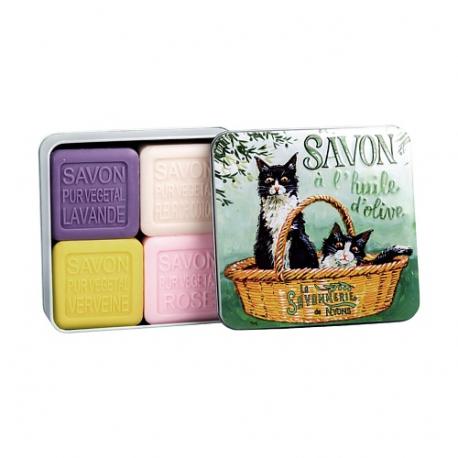 Набор мыла Черные коты 1.0 La Savonnerie de Nyons