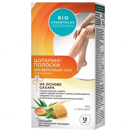Шугаринг-полоски для тела Bio Cosmetolog Professional 12.0 Fito косметик