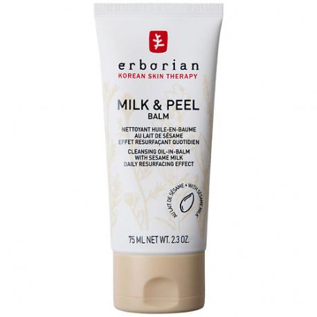 Разглаживающий бальзам-пилинг Кунжутное молоко Milk & Peel Erborian