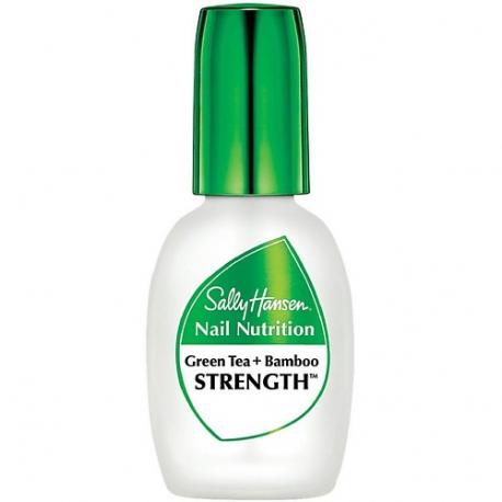 Средство 2 в 1: база и верхнее покрытие для восстановления и блеска Nail Nutrition Strength Sally Hansen