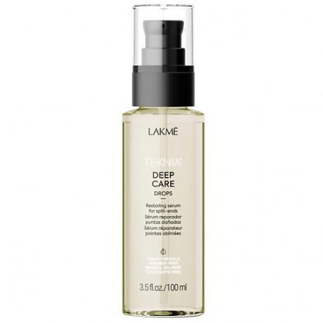 Сыворотка для кончиков волос восстанавливающая Teknia Deep Care Drops Lakme