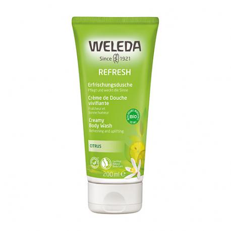 Цитрусовый освежающий гель для душа Citrus Creamy Body Wash WELEDA