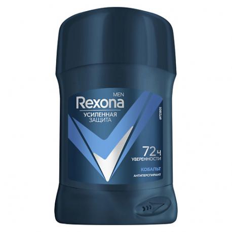 Дезодорант-антиперспирант карандаш усиленная защита Кобальт Men REXONA