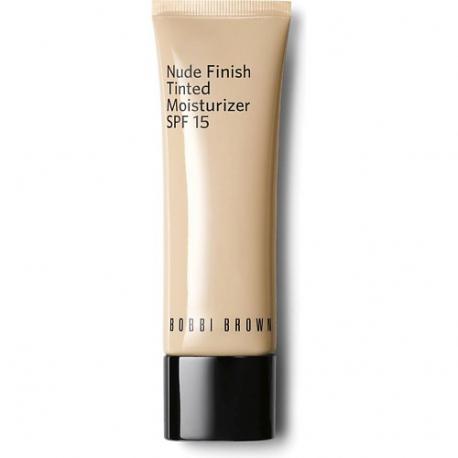 Увлажняющий крем для лица с оттеночным эффектом СЗФ15 Nude Finish Tinted Moisturizer SPF 15 BOBBI BROWN