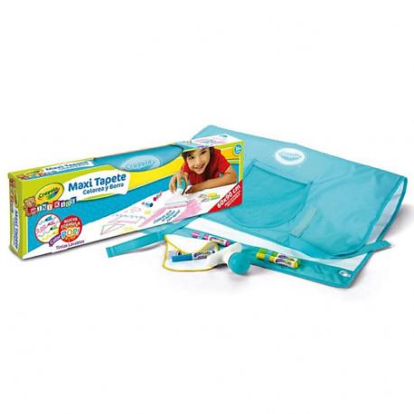 Многоразовый коврик для раскрашивания + Фломастеры + Ластик Crayola