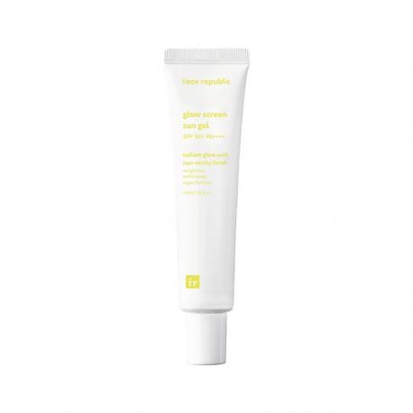 Гель для лица солнцезащитный SPF50+ PA++++ Glow screen sun gel FACE REPUBLIC